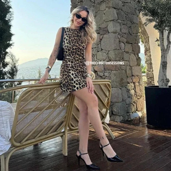 ZARA BLOGGER FAVE!!! A-Line Mini Dress NWT - Picture 14 of 16